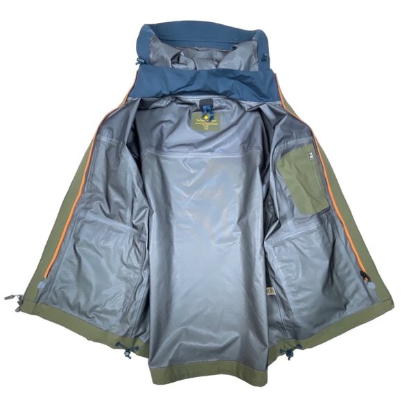 Territory Ahead Men's Blue Olive and Orange 3 in 1 Jacket Sz L - Picture 4 of 16